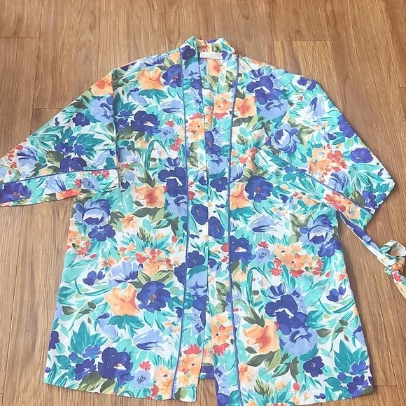 Vintage Val Mode Lingerie Bathrobe - Picture 2 of 4